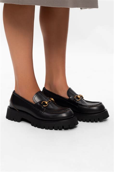 gucci style loafers womens|gucci platform loafers women.